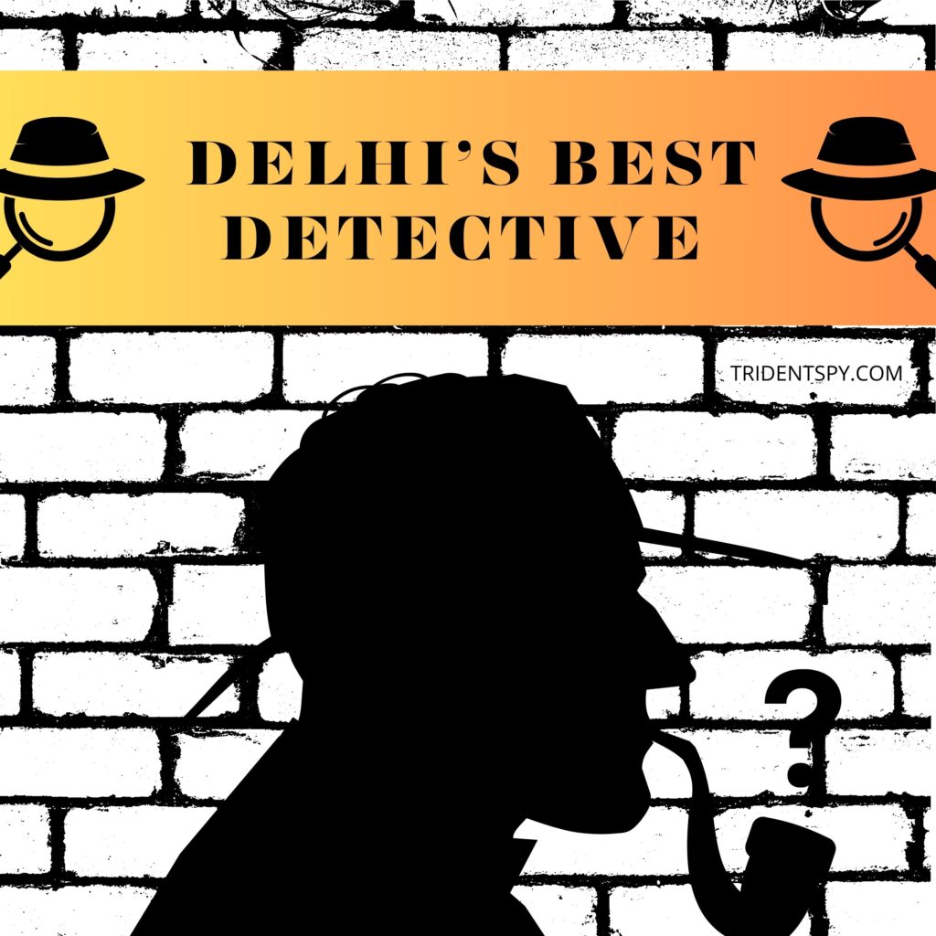 The most reliable and best detective agency, Delhi