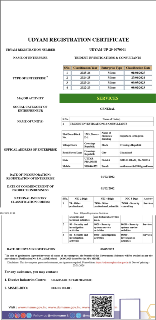 Certified Detective Agency