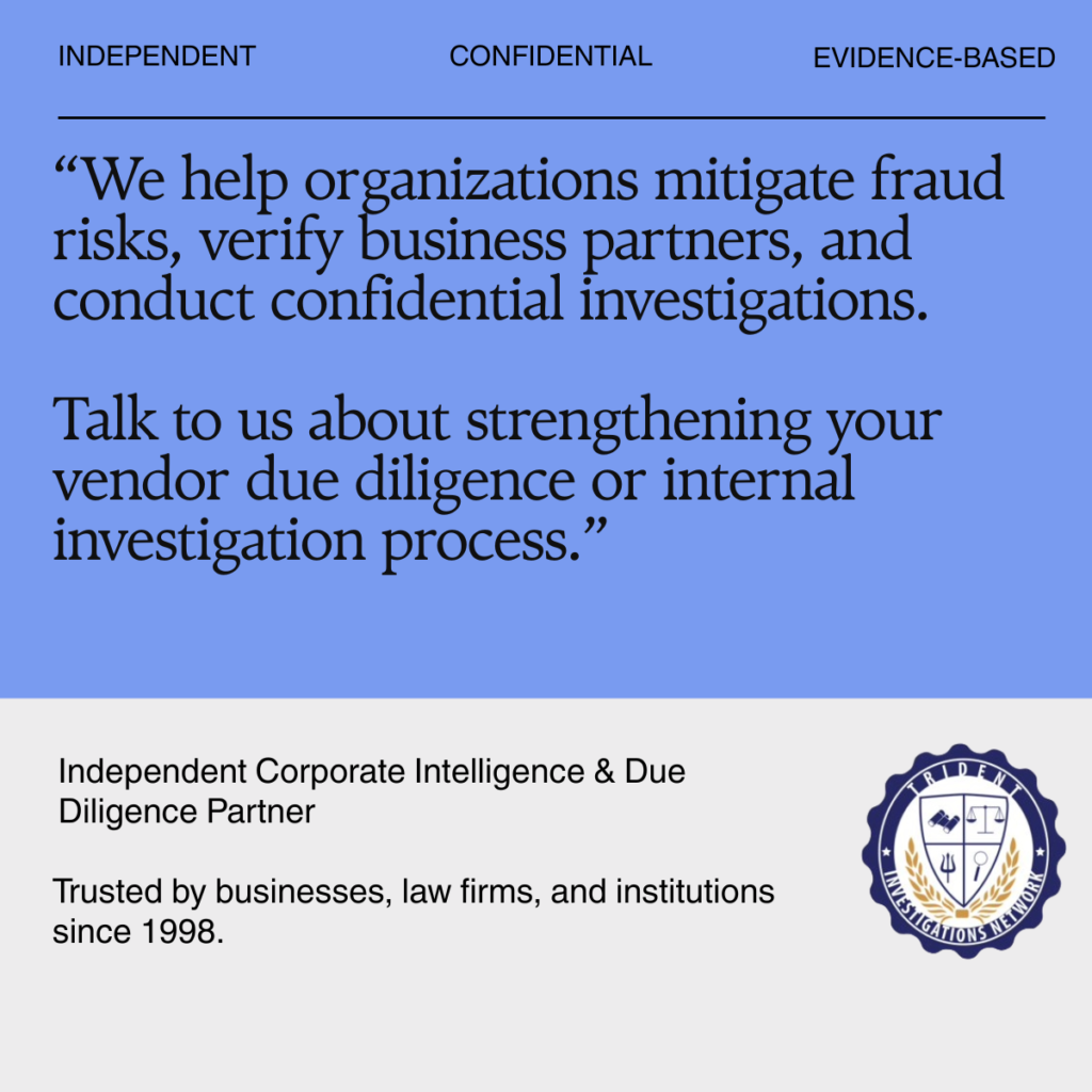 Corporate due-diligence partner