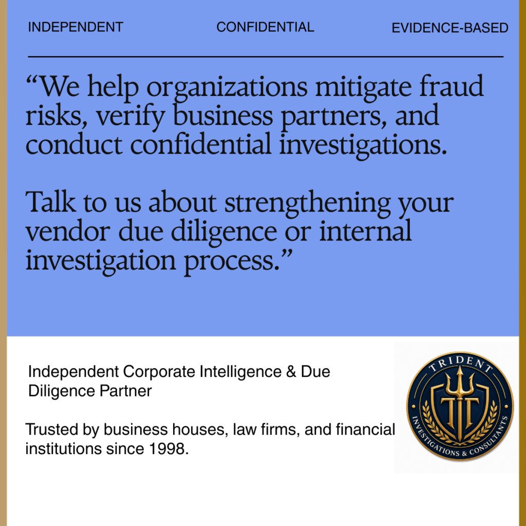 Corporate due-diligence partner